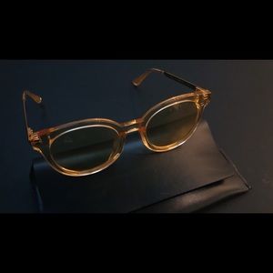 Gentle Monster Didi Sunglasses in Yellow Amber